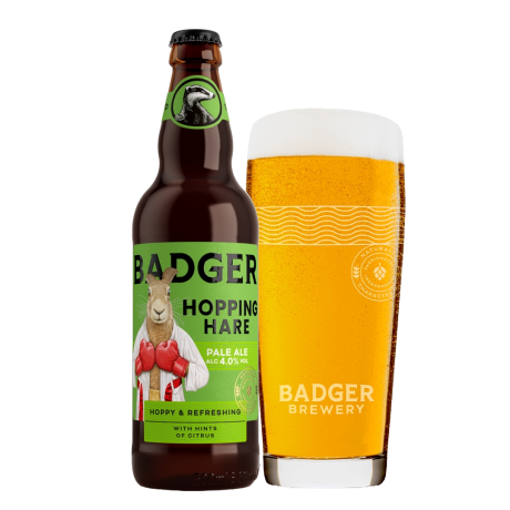 Badgers Hopping Hare Pale Ale 8 x 500ml
