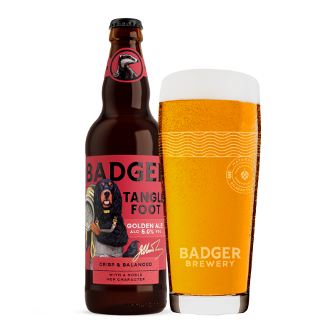 Badgers Badger Tangle Foot Golden Ale 8 x 500ml