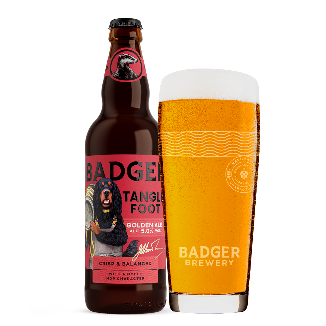 Badger-Tangle-Foot-Glass-and-Bottle