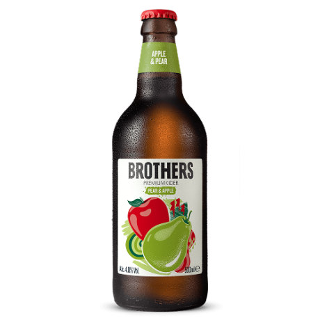 Brothers Apple & Pear Cider 12 x 500ml
