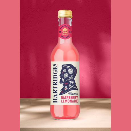 Hartridges Raspberry lemonade 12 x 330ml